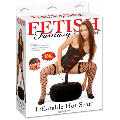 Надувная кушетка с виброфаллосом Inflatable Hot Seat