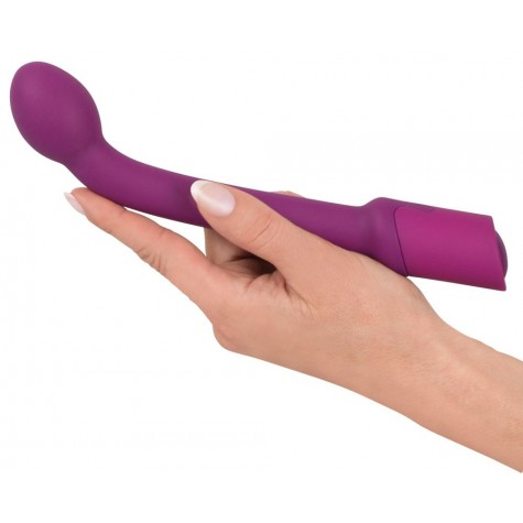 Фиолетовый вибратор G-точки G-SPOT VIBRATOR - 22 см.